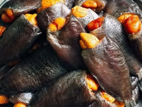 Khô cá sặc trứng 1 nắng ảnh 1