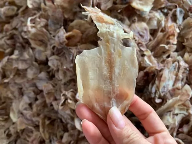 Khô mực nấu súp, đồng tiền