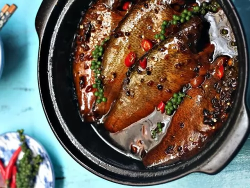 Cá sặc 1 nắng ướp sả ớt ảnh 3