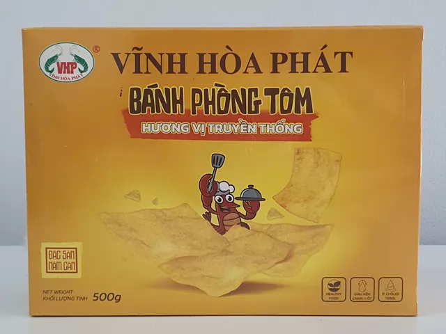Bánh phồng tôm truyền thống