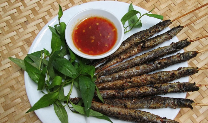 Món cá kèo nướng muối ớt