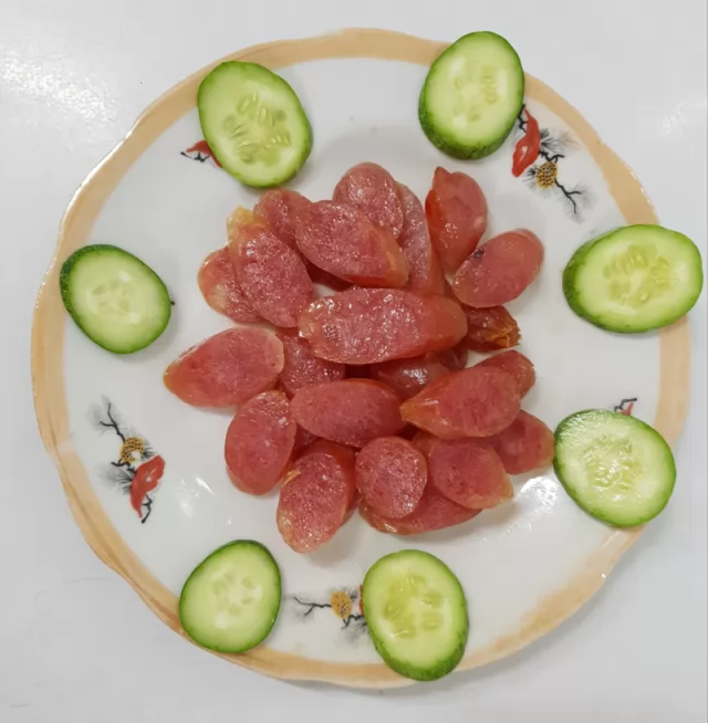 Lạp xương tươi vị tôm Cà Mau