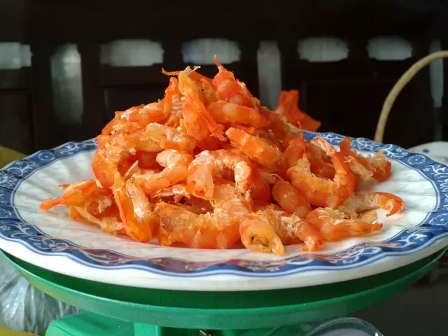 Tôm khô rạch gốc Cà Mau
